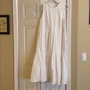 J Crew white dress NWT